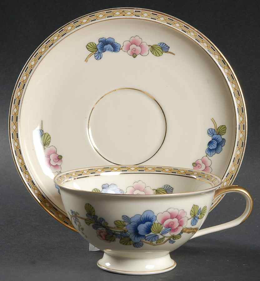 2638 Footed Cup & Saucer Set by Rosenthal - Continental-1