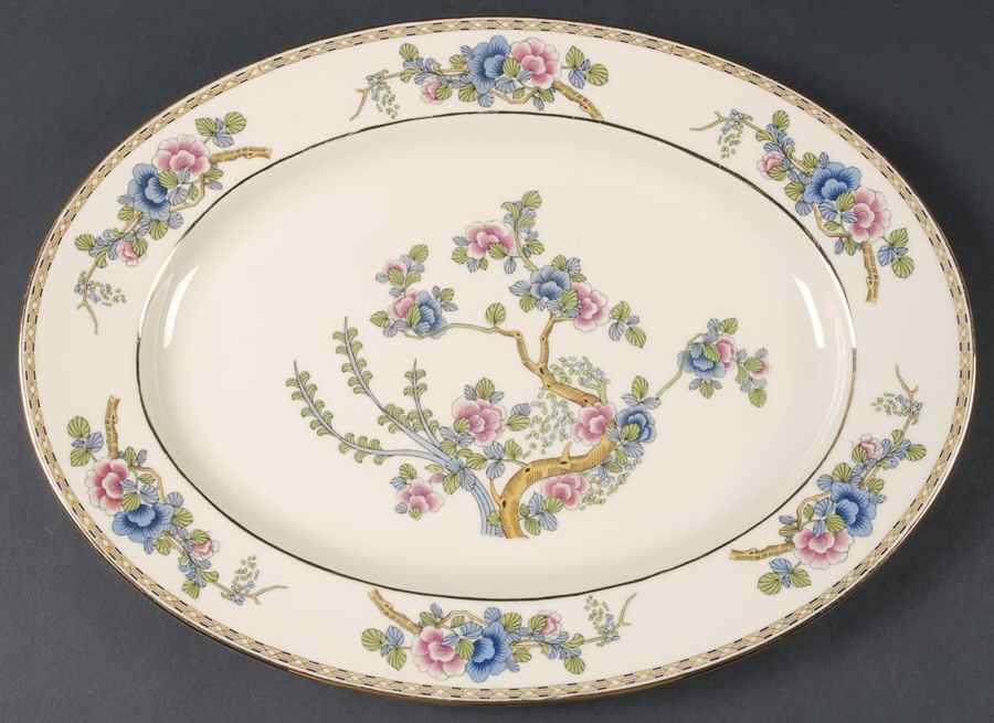 2638 14" Oval Serving Platter by Rosenthal - Continental-1