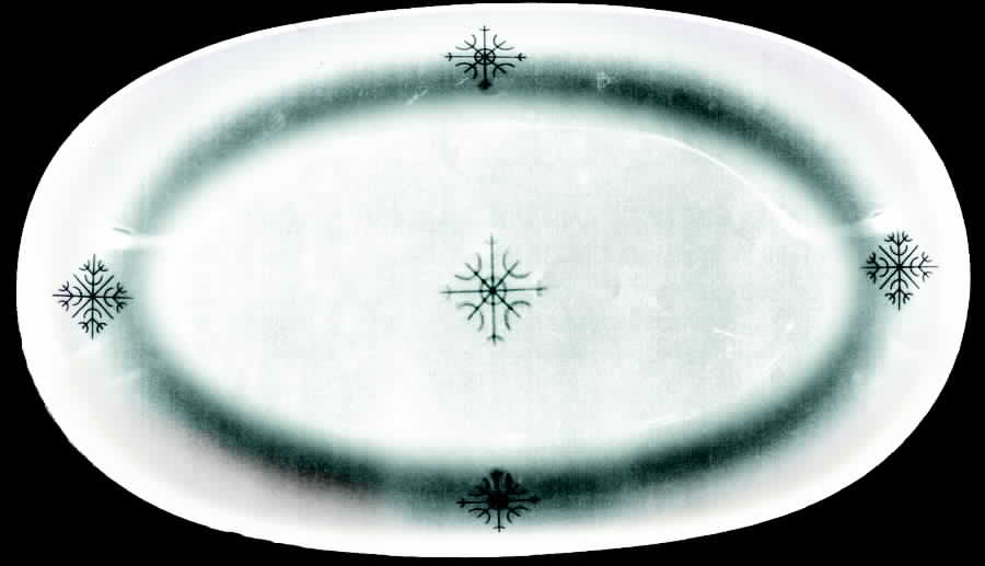 R183 13" Oval Serving Platter by Rosenthal - Continental-1
