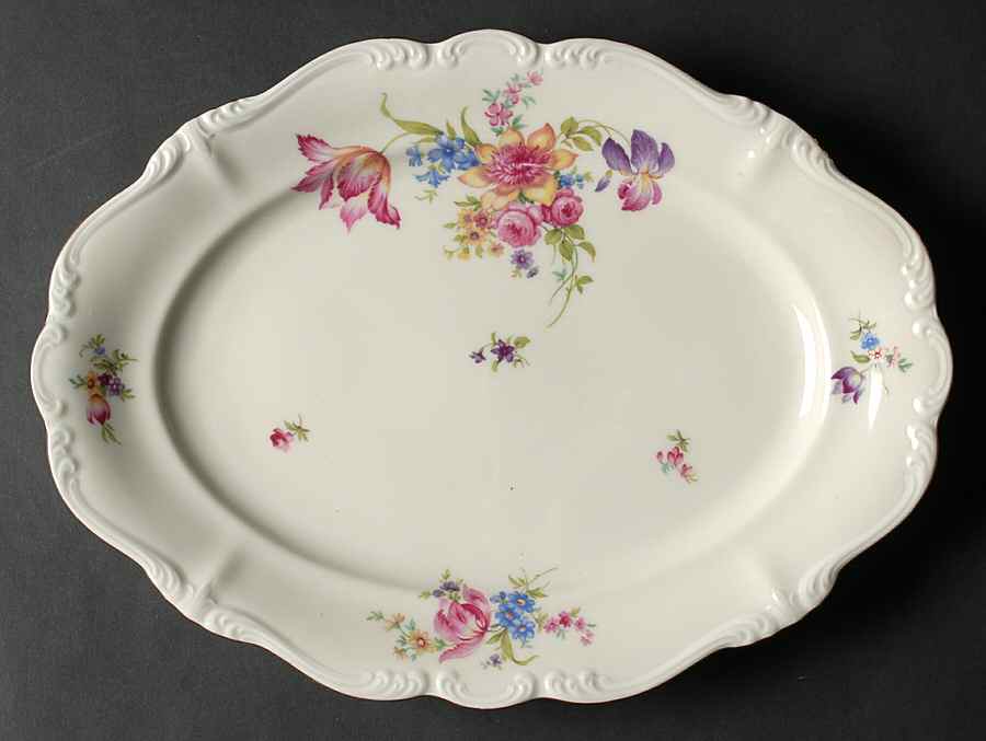 R207 11" Oval Serving Platter by Rosenthal - Continental-1