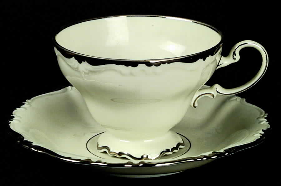 R24 Footed Cup & Saucer Set by Rosenthal - Continental-1