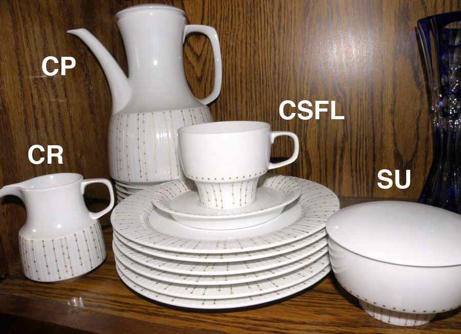 R242 Coffee Pot & Lid by Rosenthal - Continental-1