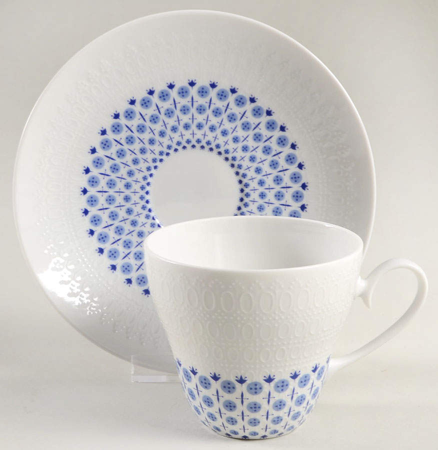R246 Flat Cup & Saucer Set by Rosenthal - Continental-1