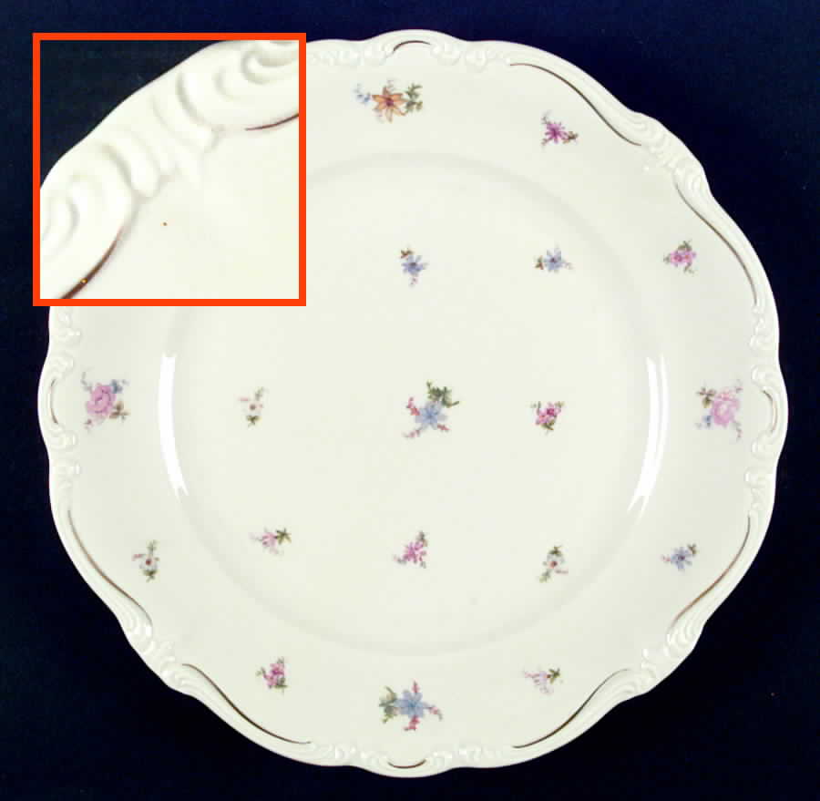 R253 Dinner Plate by Rosenthal - Continental-1