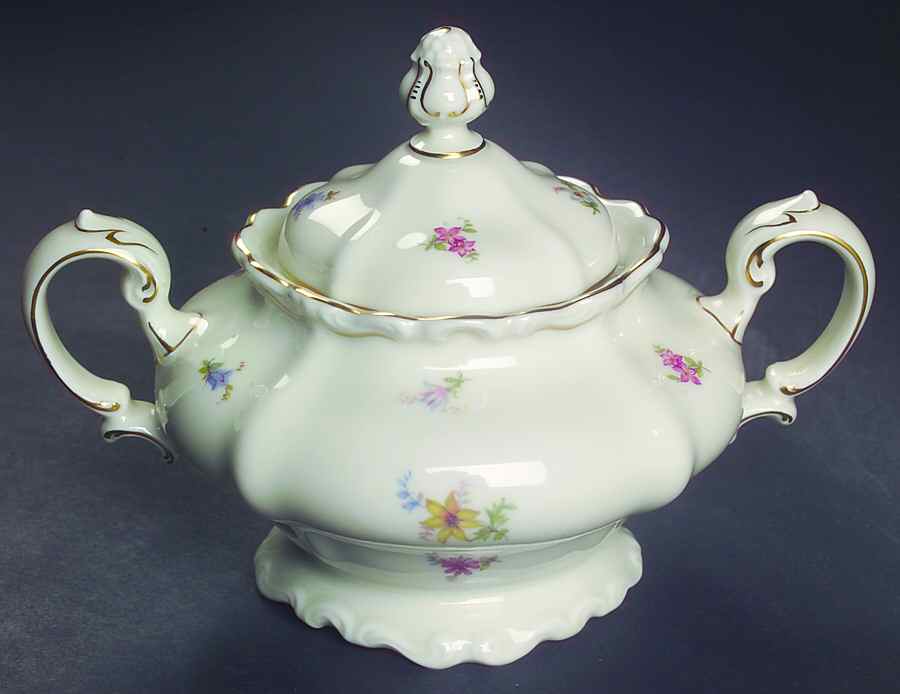 R253 Sugar Bowl & Lid by Rosenthal - Continental-1