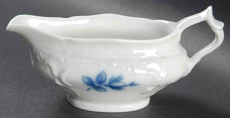 Sansoucci Blue Rose Open Sauce Boat by Rosenthal - Continental-1