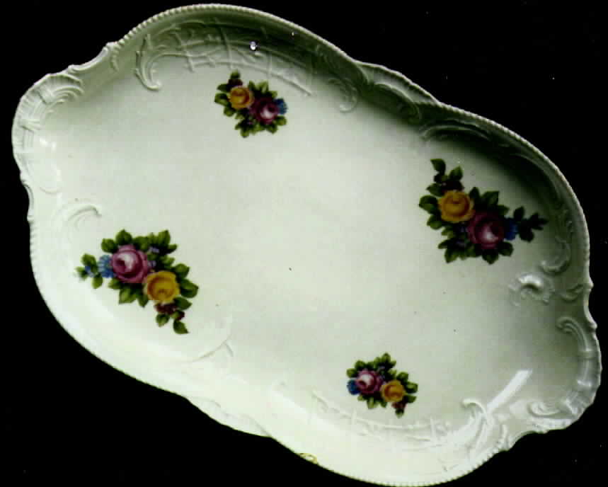 R277 14" Oval Serving Platter by Rosenthal - Continental-1