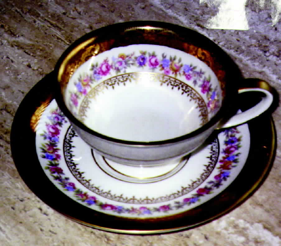 R294 Footed Cup & Saucer Set by Rosenthal - Continental-1