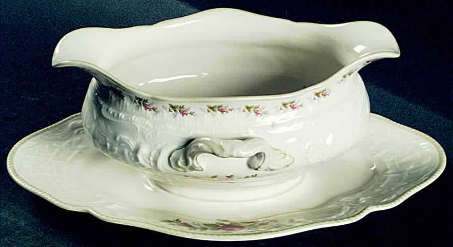 3581-112 Gravy Boat with Attached Underplate by Rosenthal - Continental-1
