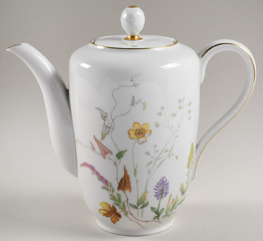 3656 (White) Coffee Pot & Lid by Rosenthal - Continental-1