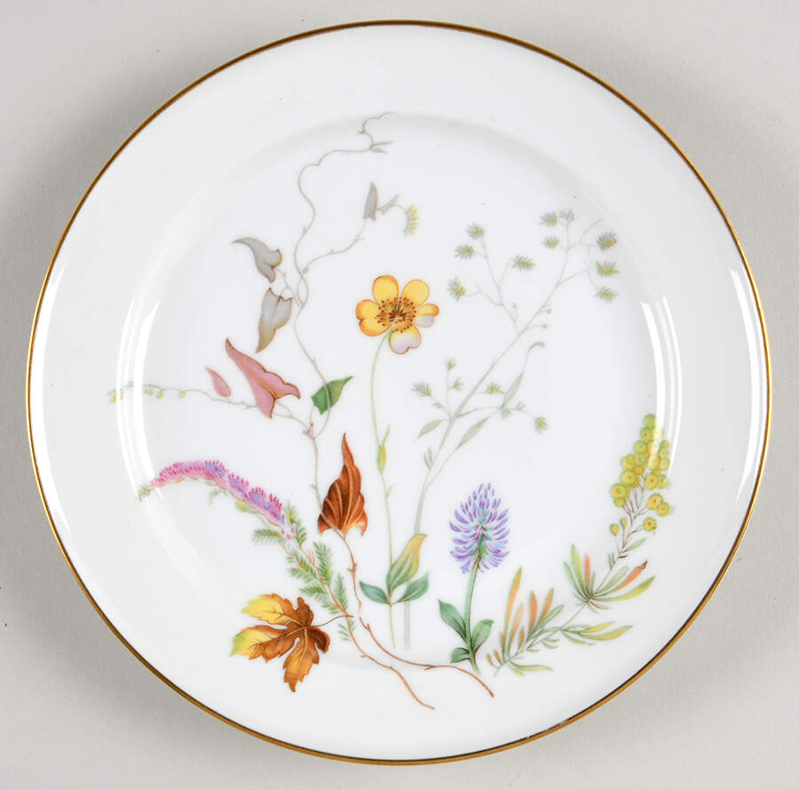 3656 (White) Dessert/Pie Plate by Rosenthal - Continental-1