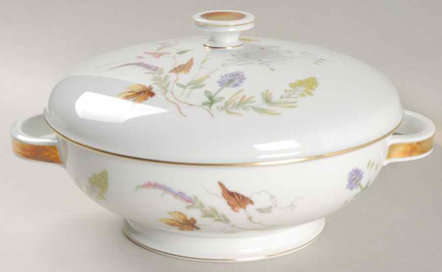 3656 (White) Round Covered Vegetable by Rosenthal - Continental-1