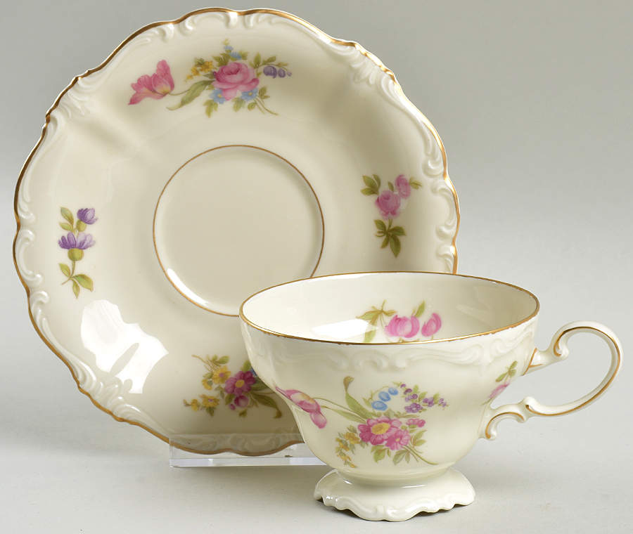 R310 Footed Cup & Saucer Set by Rosenthal - Continental-1