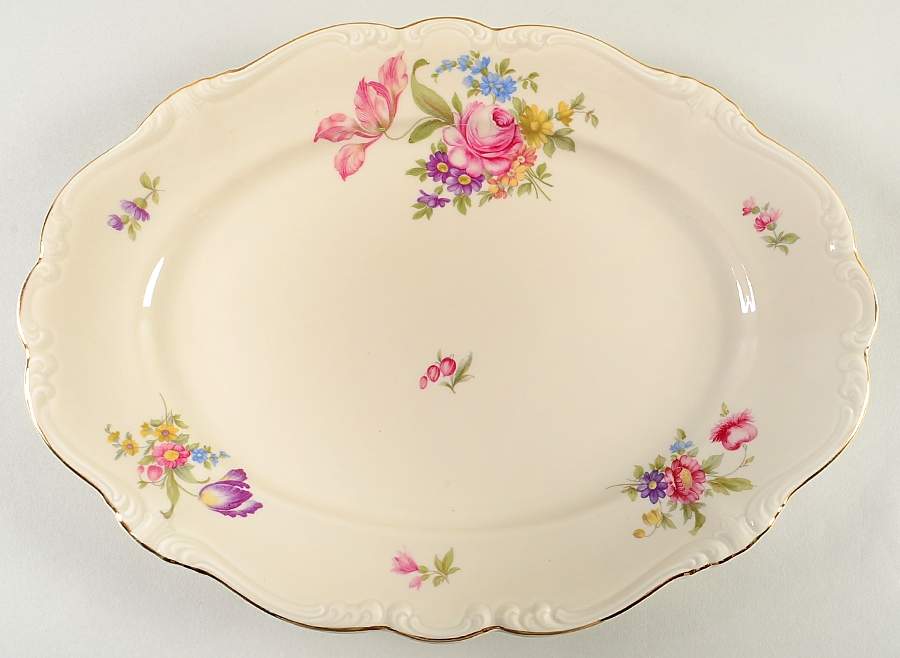 R310 14" Oval Serving Platter by Rosenthal - Continental-1