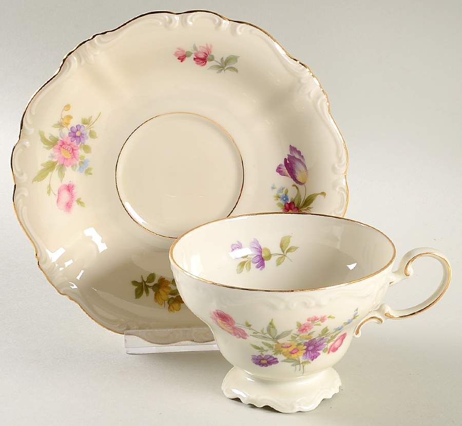R310 Footed Cup & Saucer Set by Rosenthal - Continental-1