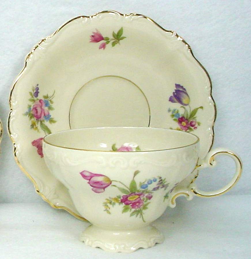 R310 Footed Cup & Saucer Set by Rosenthal - Continental-1