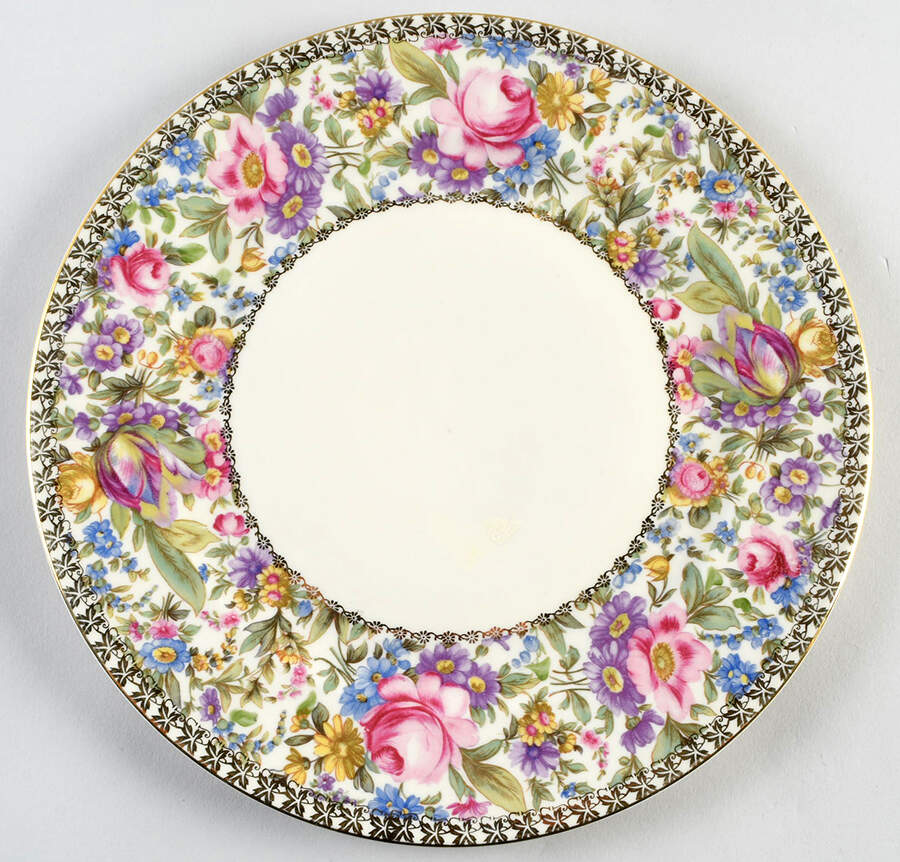 Garden Caprice (Smooth Edge) Dinner Plate by Rosenthal - Continental-1