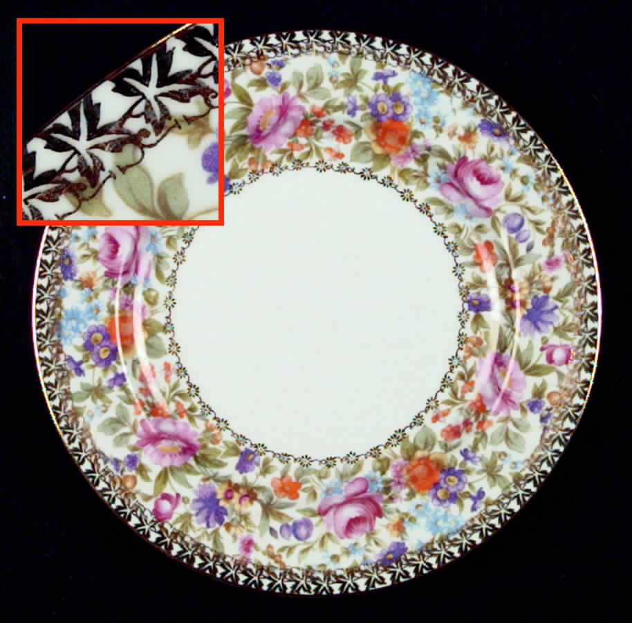 Garden Caprice (Smooth Edge) Salad Plate by Rosenthal - Continental-1