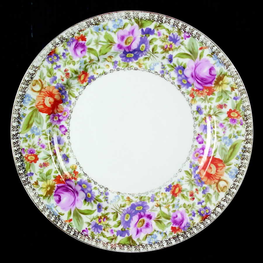 Garden Caprice (Smooth Edge) Dinner Plate by Rosenthal - Continental-1
