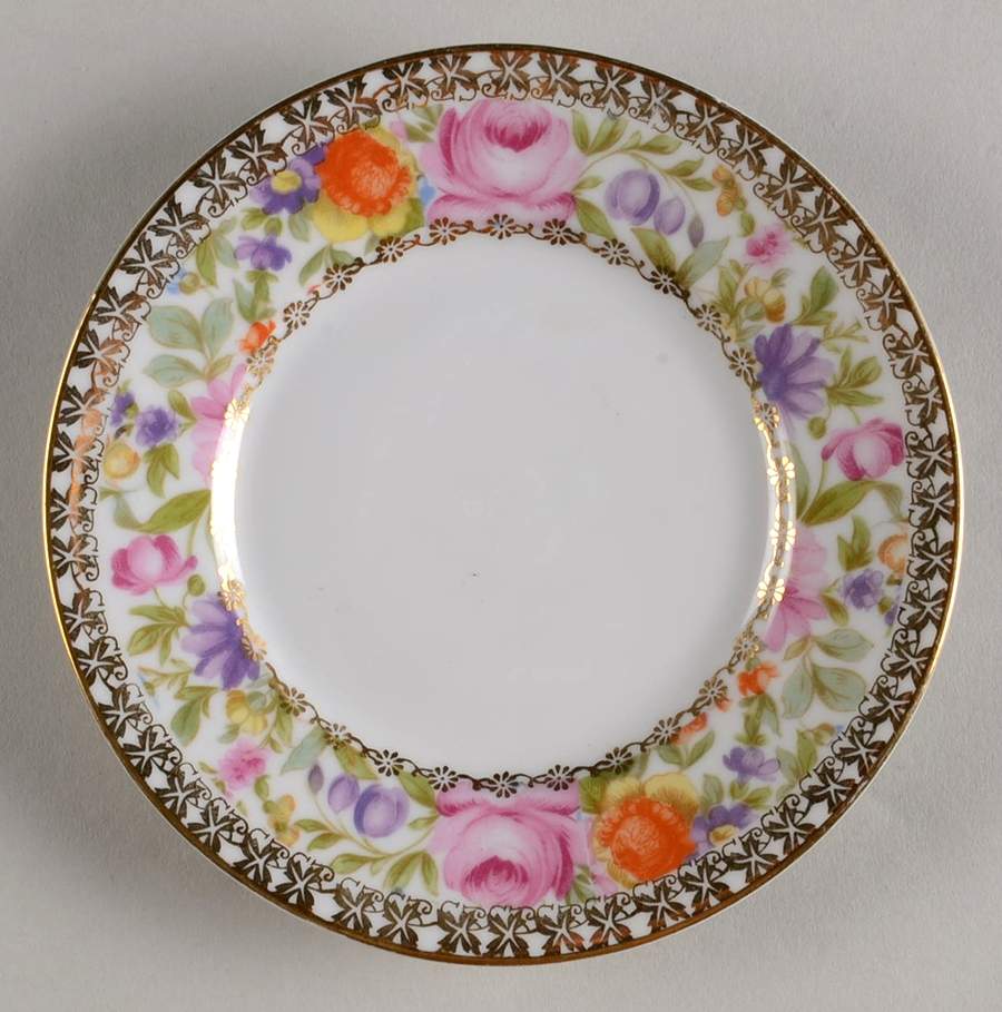 Garden Caprice (Smooth Edge) Small Bread & Butter Plate by Rosenthal - Continental-1