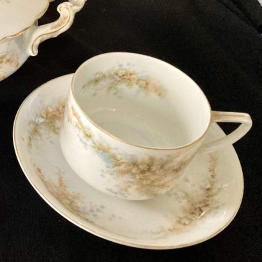 R322 Flat Cup & Saucer Set by Rosenthal - Continental-1