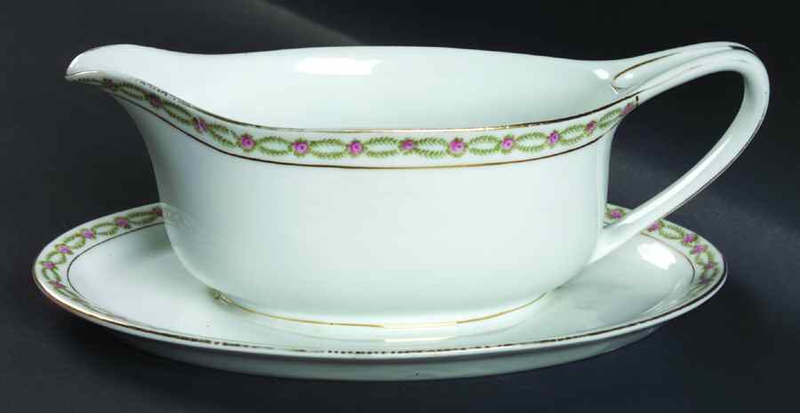 R33 Gravy Boat with Attached Underplate by Rosenthal - Continental-1