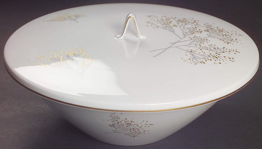 R335 Round Covered Vegetable-Uses RV9 as Base+CVLRV9 by Rosenthal - Continental-1