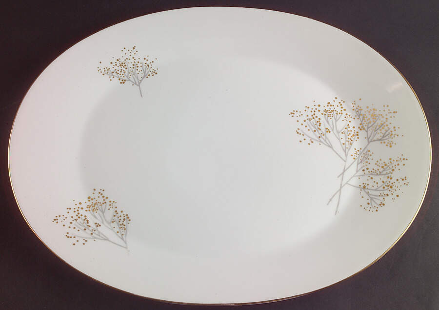 R335 15" Oval Serving Platter by Rosenthal - Continental-1