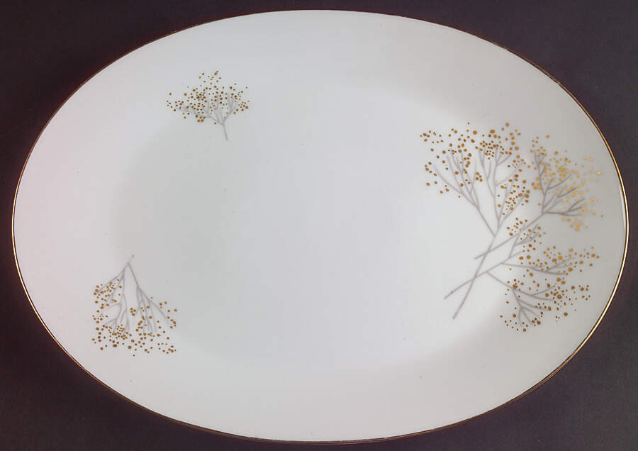 R335 13" Oval Serving Platter by Rosenthal - Continental-1