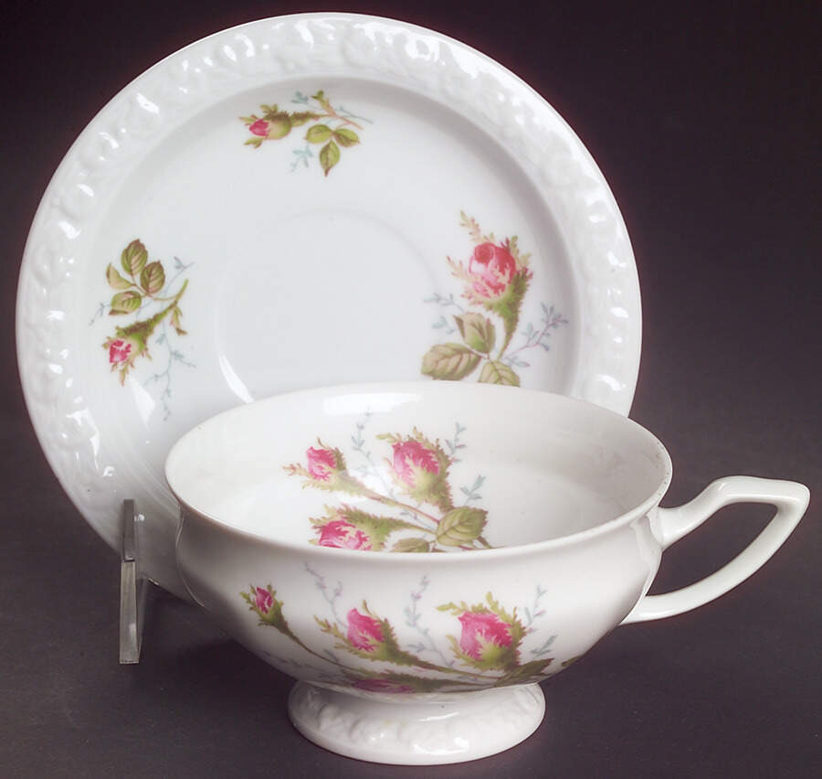 R342 Footed Cup & Saucer Set by Rosenthal - Continental-1