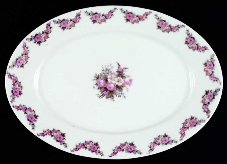 R345 14" Oval Serving Platter by Rosenthal - Continental-1