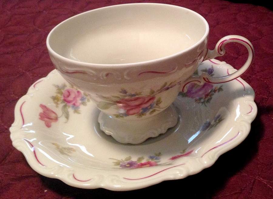 R35 Footed Cup & Saucer Set by Rosenthal - Continental-1
