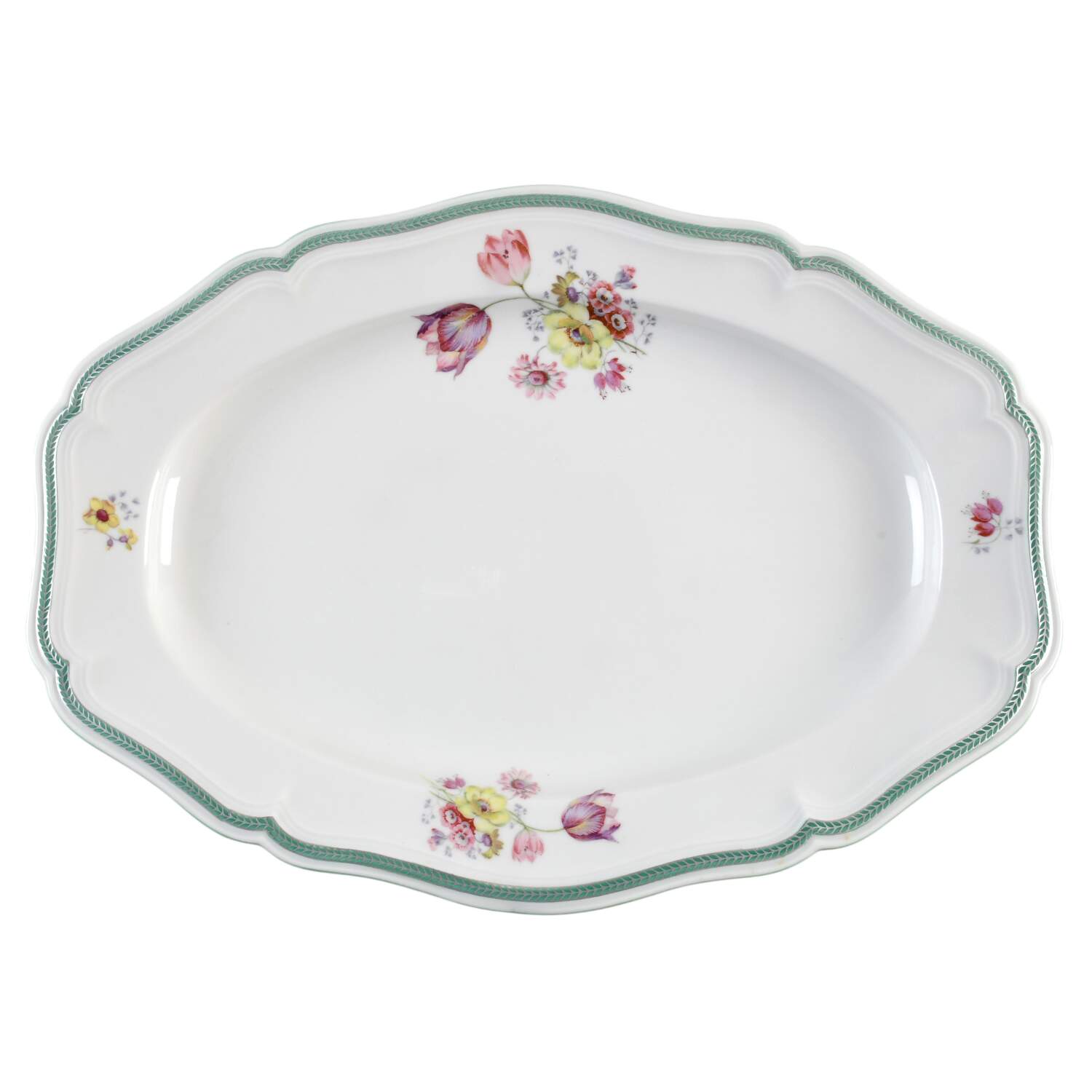 R351 13" Oval Serving Platter by Rosenthal - Continental-1