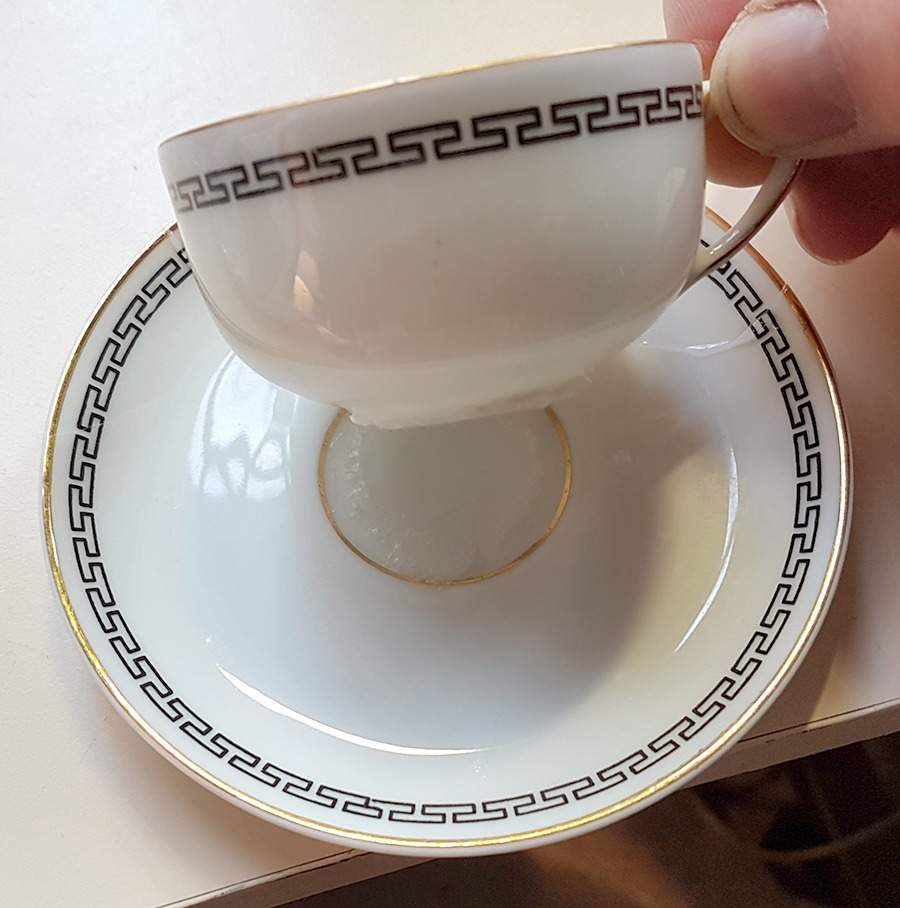 R354 Flat Cup & Saucer Set by Rosenthal - Continental-1