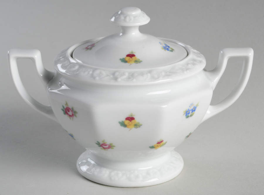 R373 Sugar Bowl & Lid by Rosenthal - Continental-1
