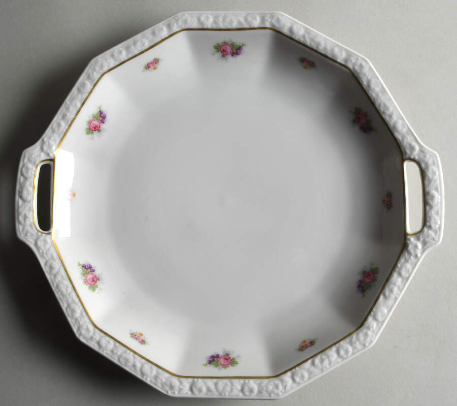 2167 Handled Cake Plate by Rosenthal - Continental-1