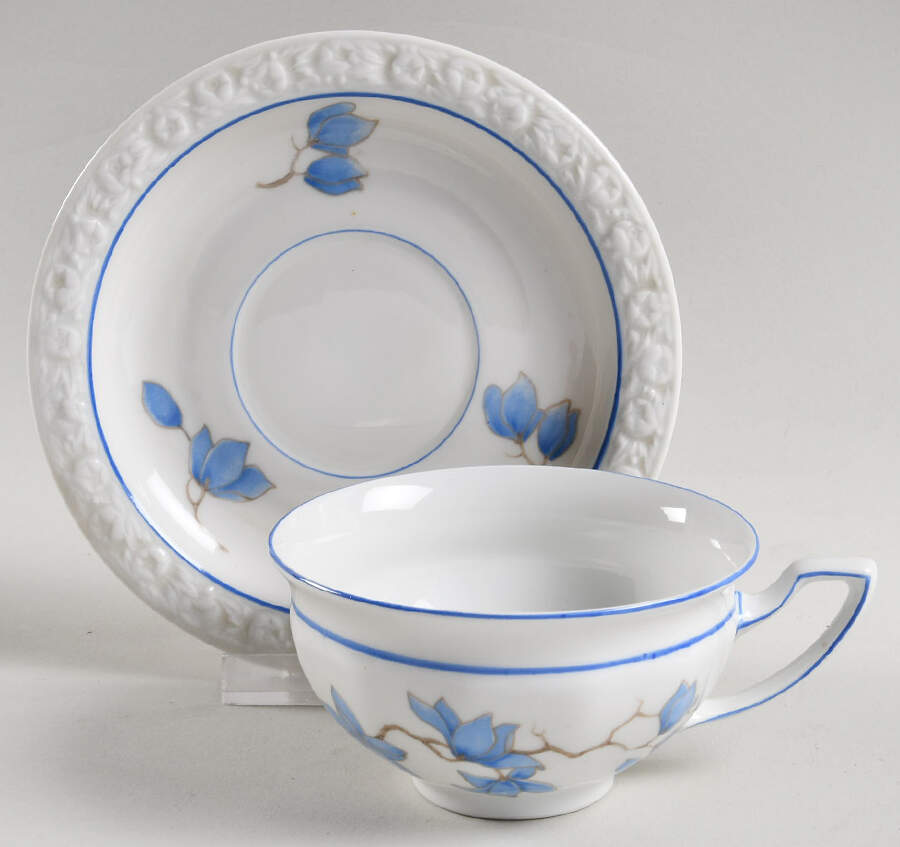 R40 Footed Cup & Saucer Set by Rosenthal - Continental-1