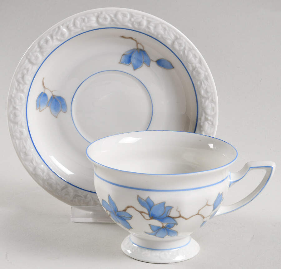 R40 Footed Cup & Saucer Set by Rosenthal - Continental-1