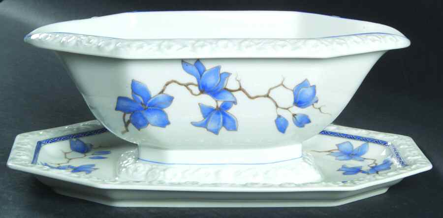 R40 Gravy Boat with Attached Underplate by Rosenthal - Continental-1