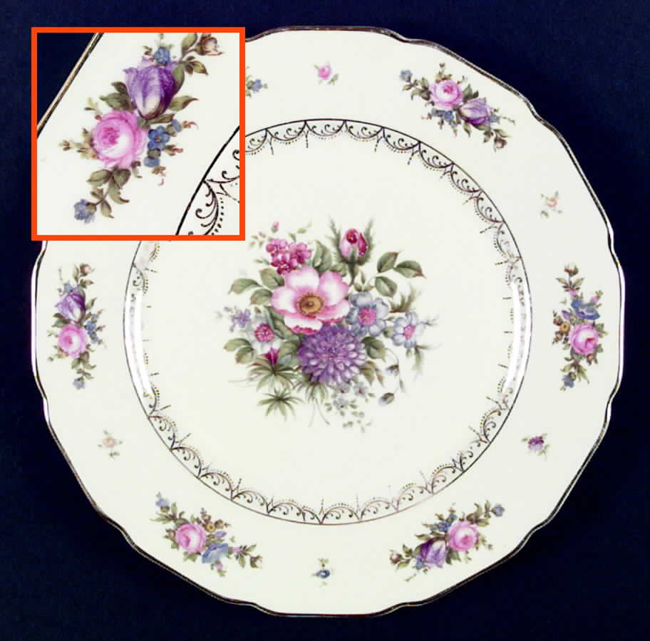 R414 Dinner Plate by Rosenthal - Continental-1
