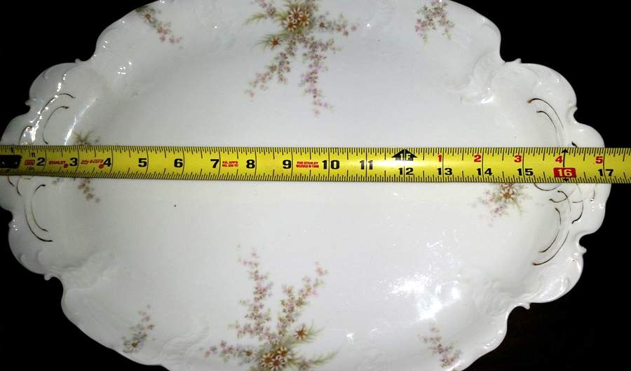 R429 17" Oval Serving Platter by Rosenthal - Continental-1
