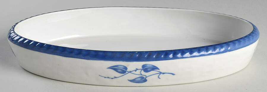 R432 11" Oval Baker by Rosenthal - Continental-1