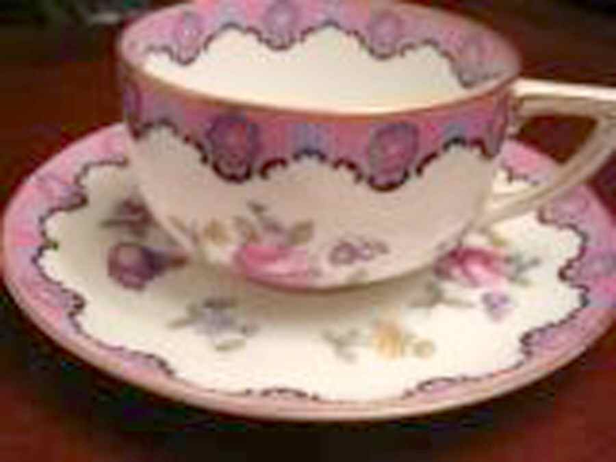 1842 Flat Cup & Saucer Set by Rosenthal - Continental-1