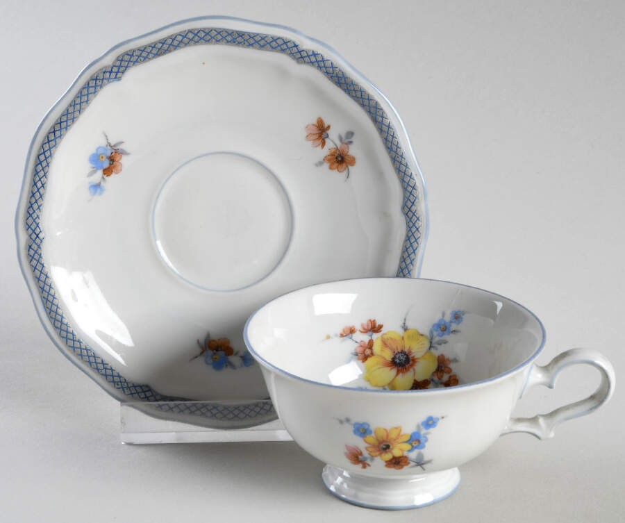 R44 Footed Demitasse Cup & Saucer Set by Rosenthal - Continental-1