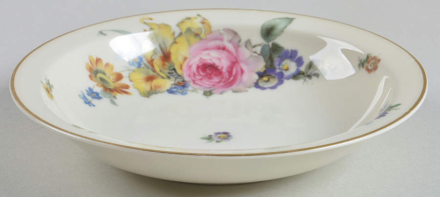 Gardenia Rim Fruit/Dessert (Sauce) Bowl by Rosenthal - Continental-1