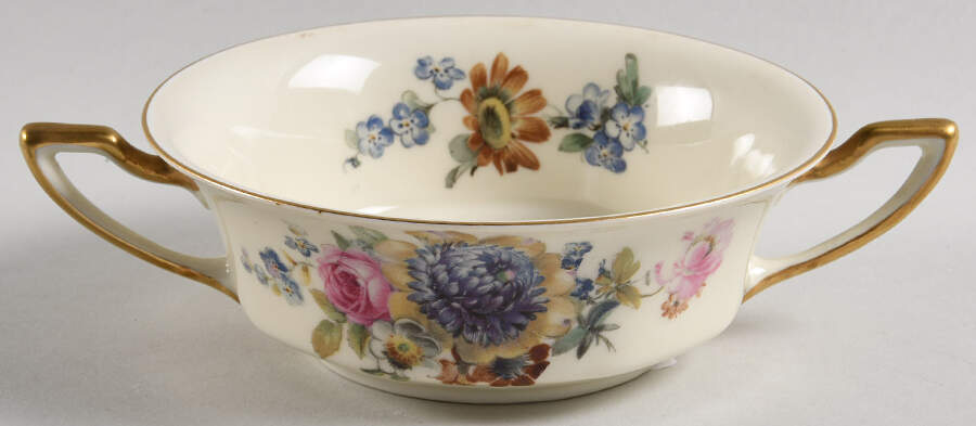 Gardenia Flat Cream Soup Bowl by Rosenthal - Continental-1
