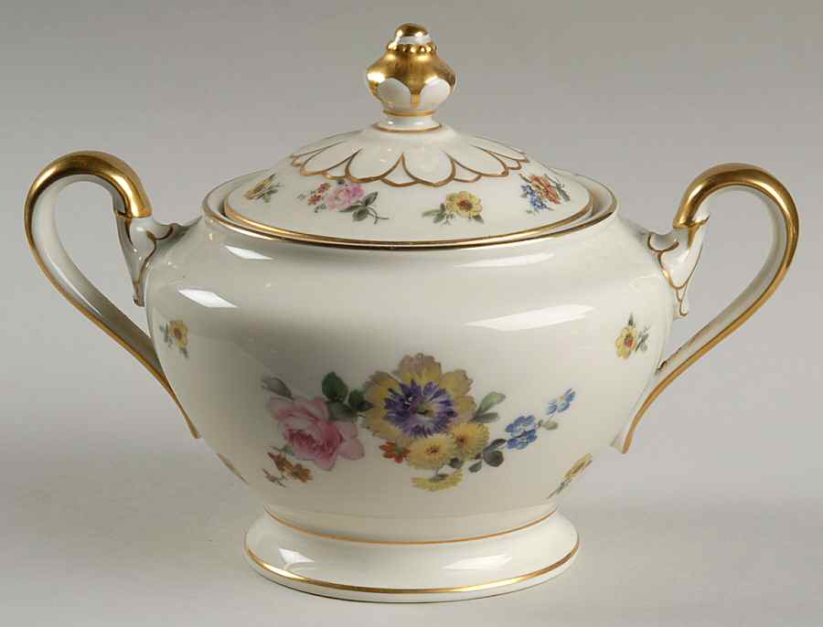 Gardenia Sugar Bowl & Lid by Rosenthal - Continental-1