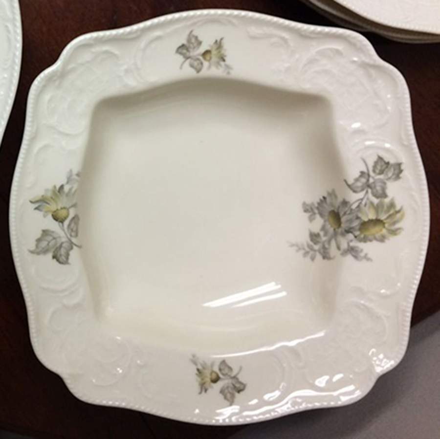 R451 9" Square Vegetable Bowl by Rosenthal - Continental-1