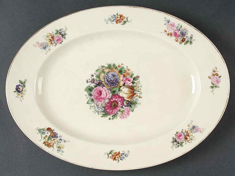 685 13" Oval Serving Platter by Rosenthal - Continental-1