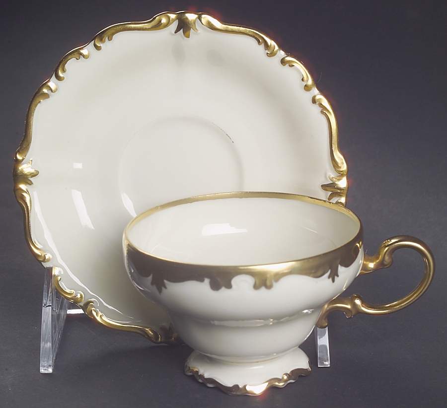 R465 Footed Demitasse Cup & Saucer Set by Rosenthal - Continental-1